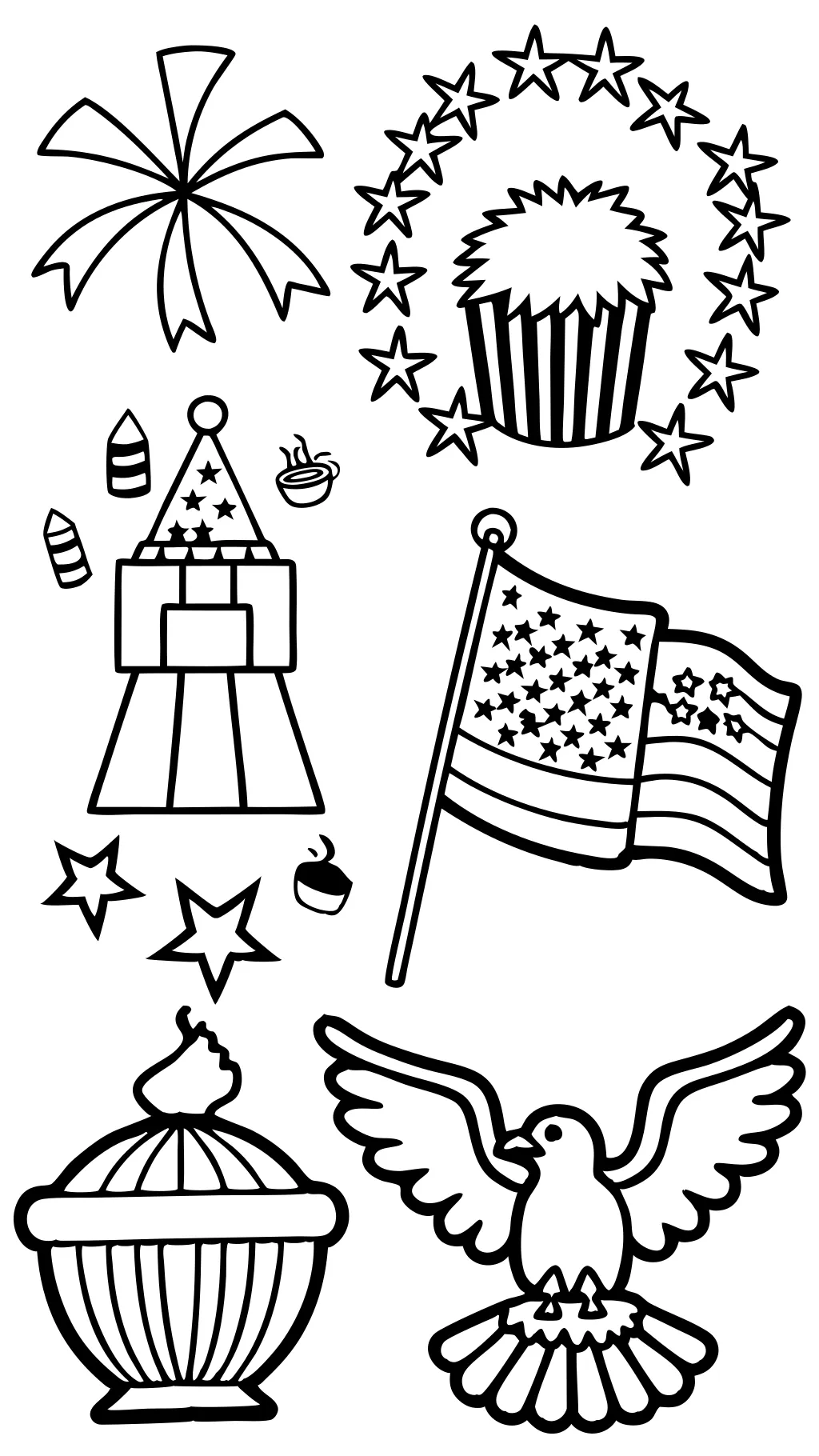 fourth of july coloring pages printable